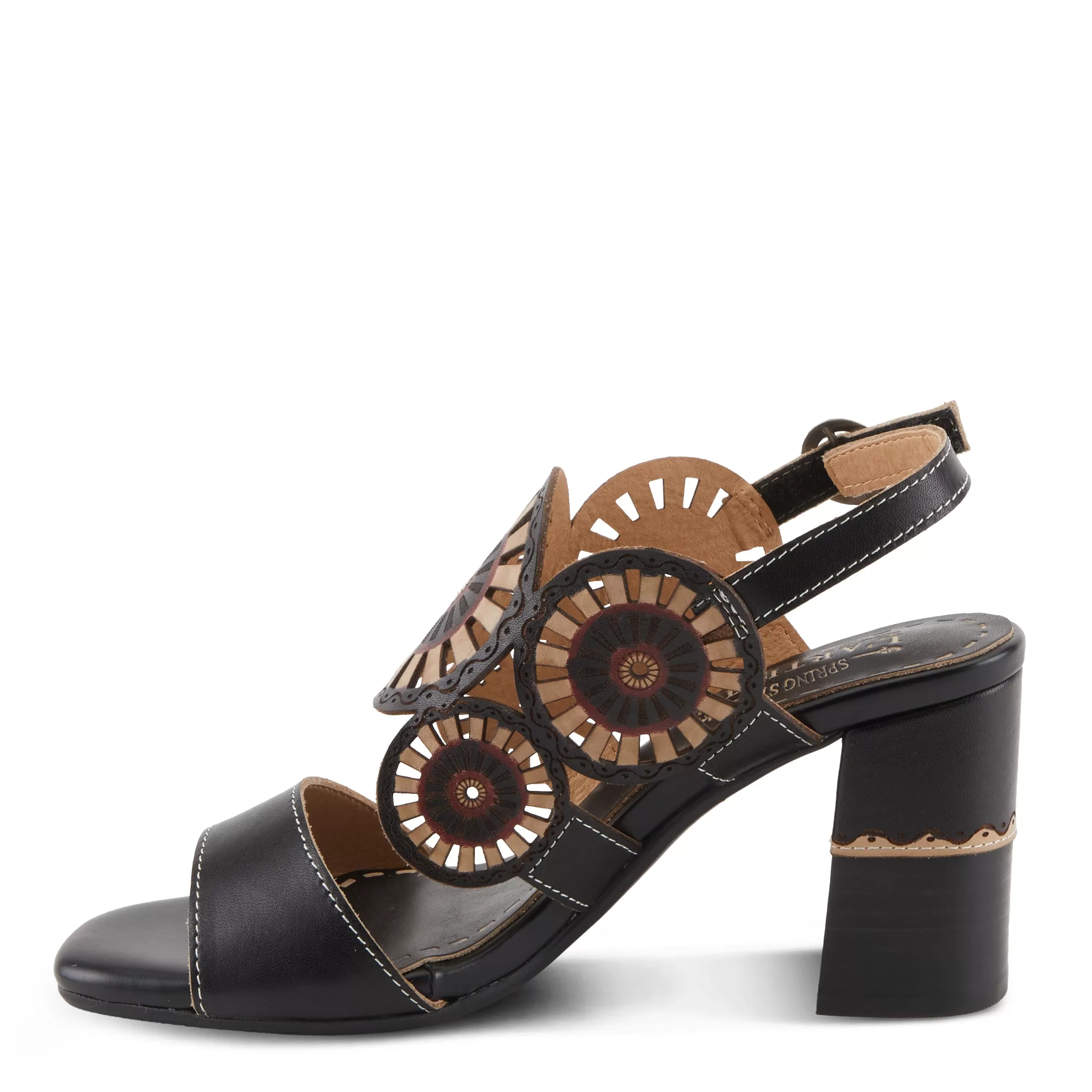 L'ARTISTE PINWHEEL SANDALS