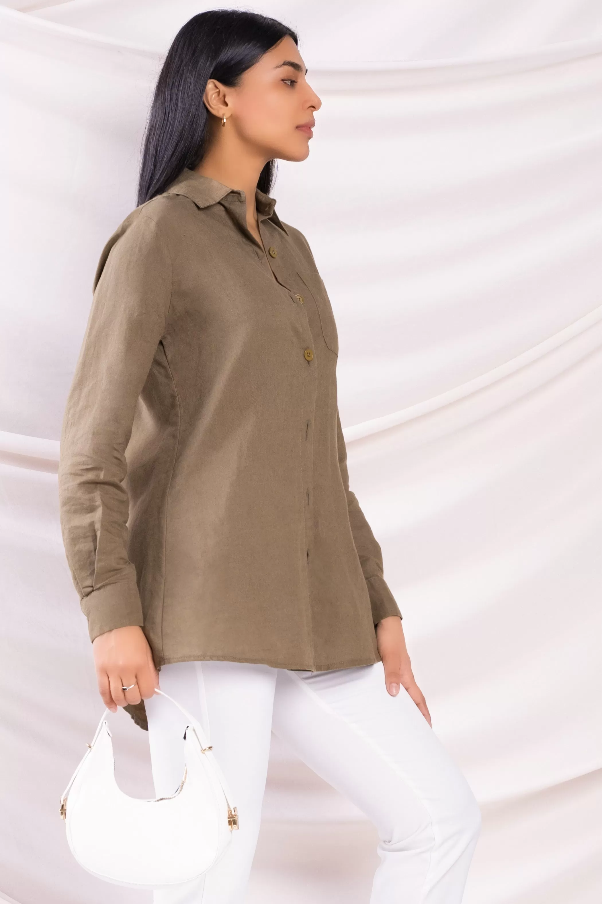 Long Linen Shirt