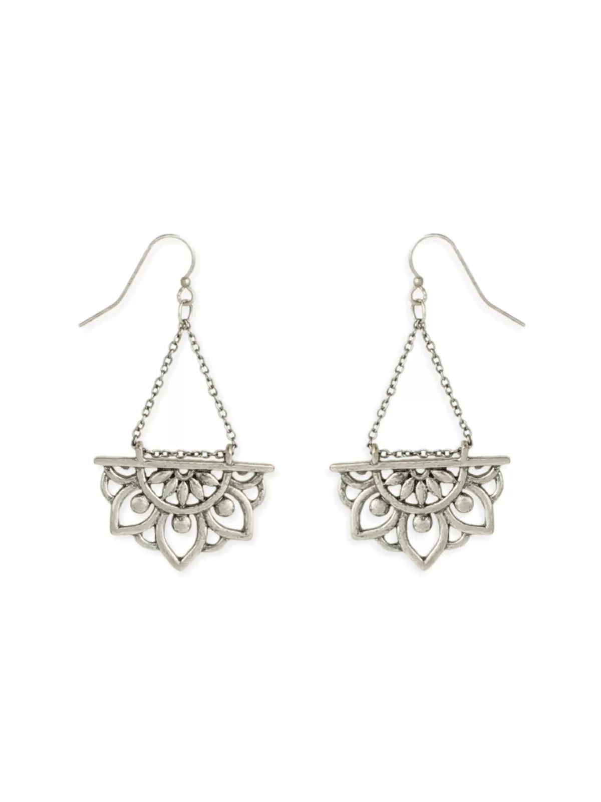 Lotus & Chain Dangles