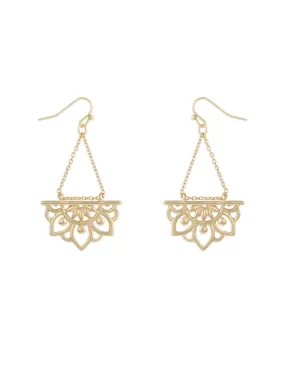 Lotus & Chain Dangles