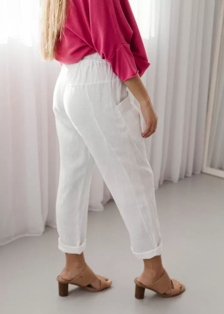 Luxe Pants in White