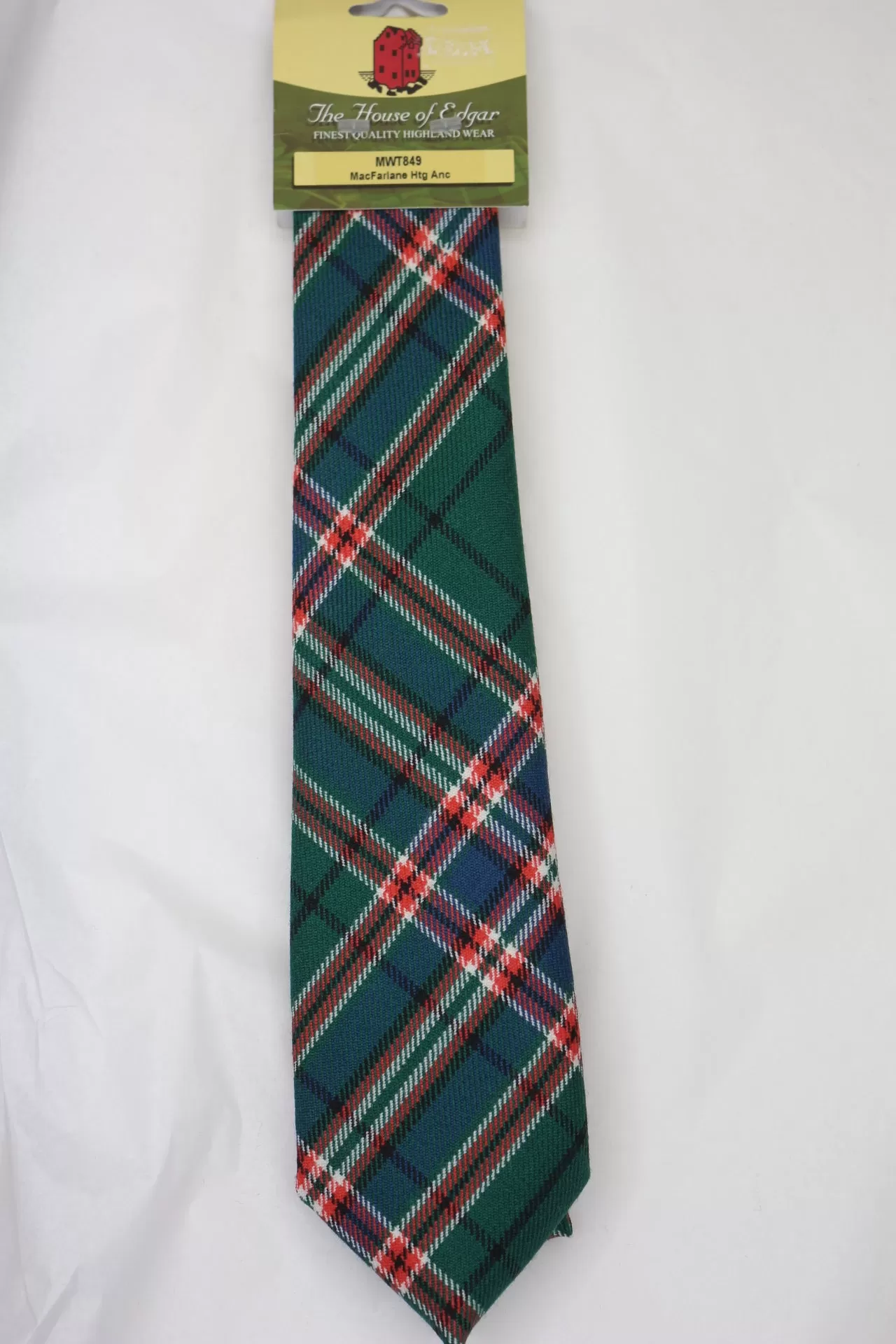 MacFarlane Ancient Hunting Tartan Tie