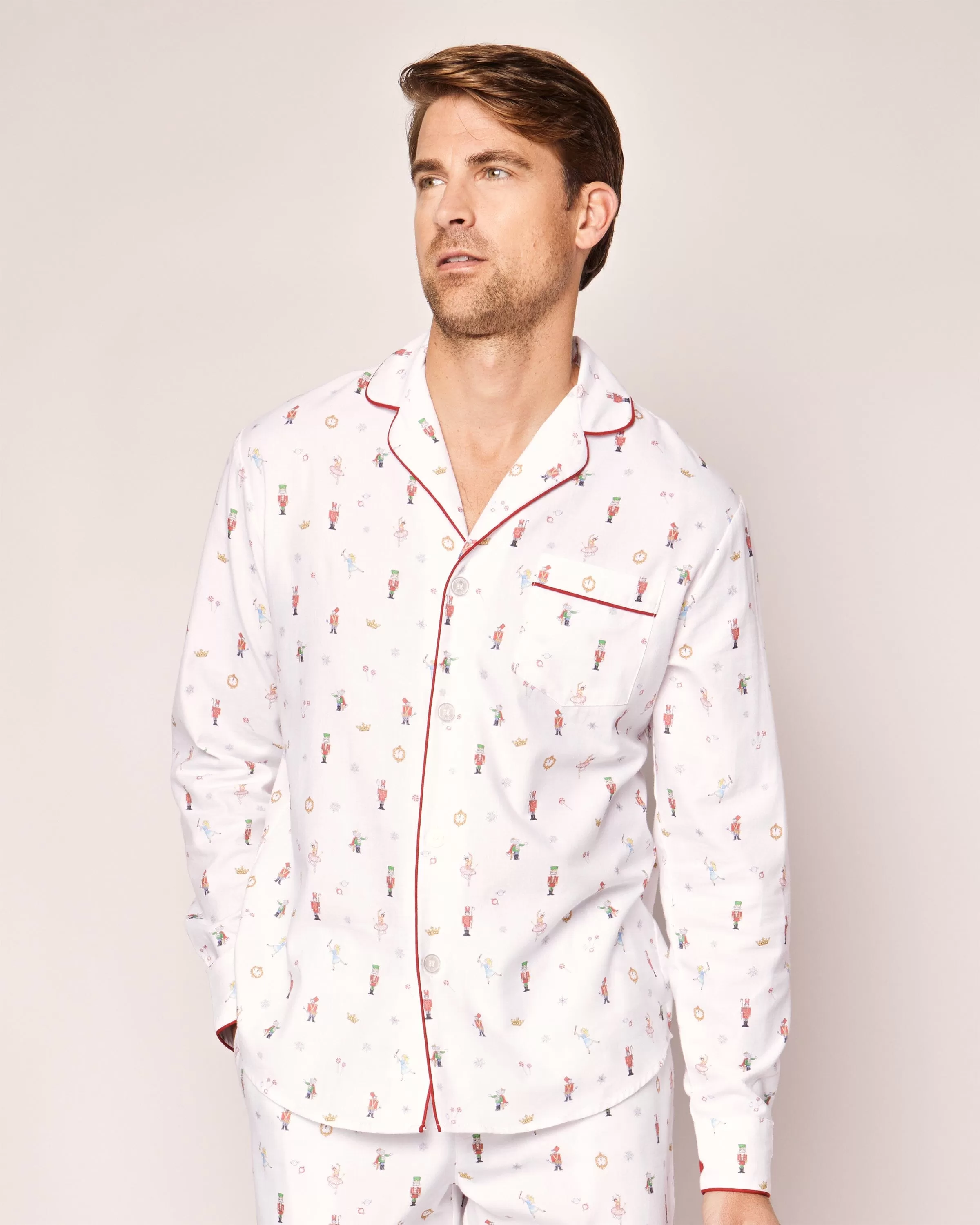 Men's Twill Pajama Set | A Night at the Nutcracker