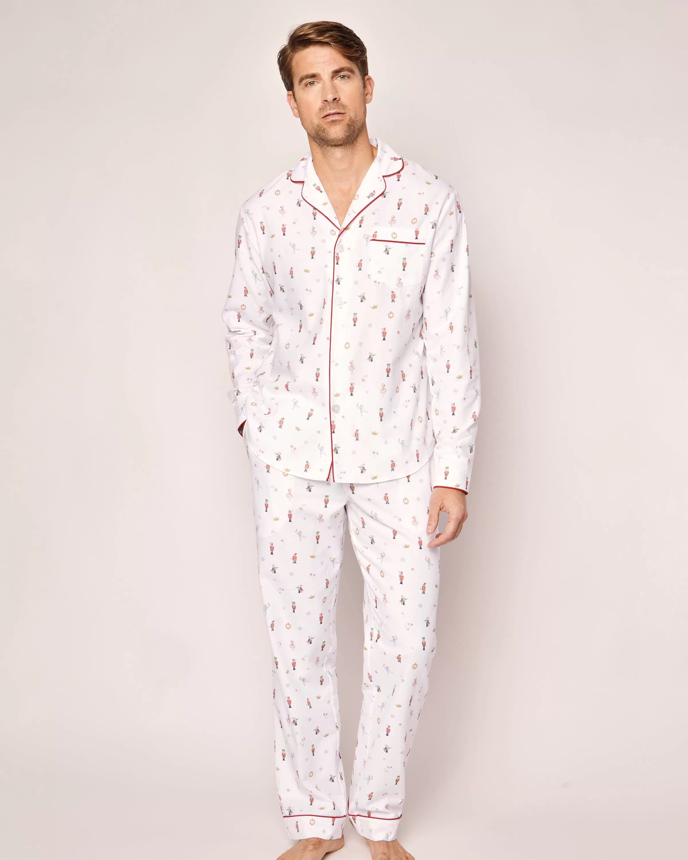 Men's Twill Pajama Set | A Night at the Nutcracker