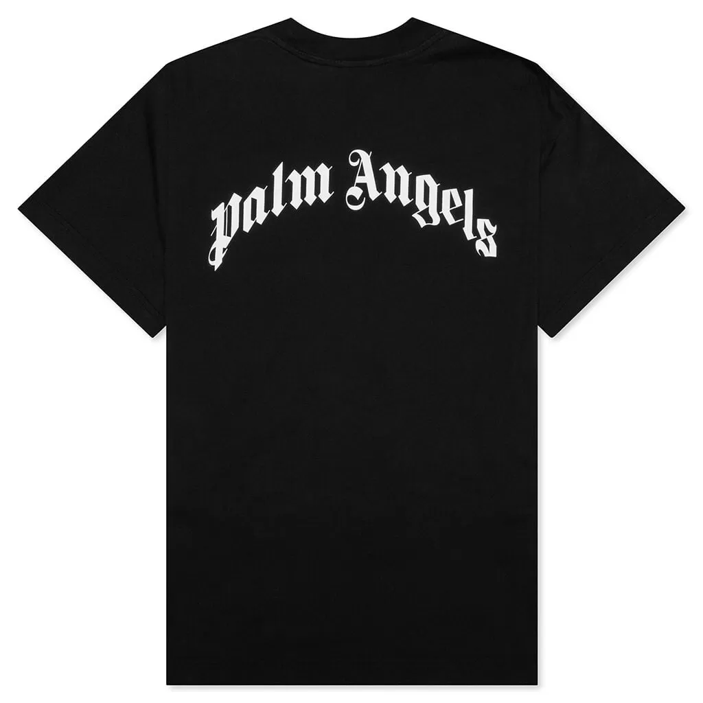 Moncler x Palm Angels Logo T-Shirt - Black