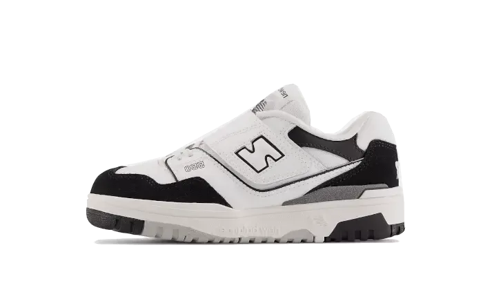 New Balance 550 Strap White Black Rain Cloud Enfant (PS)