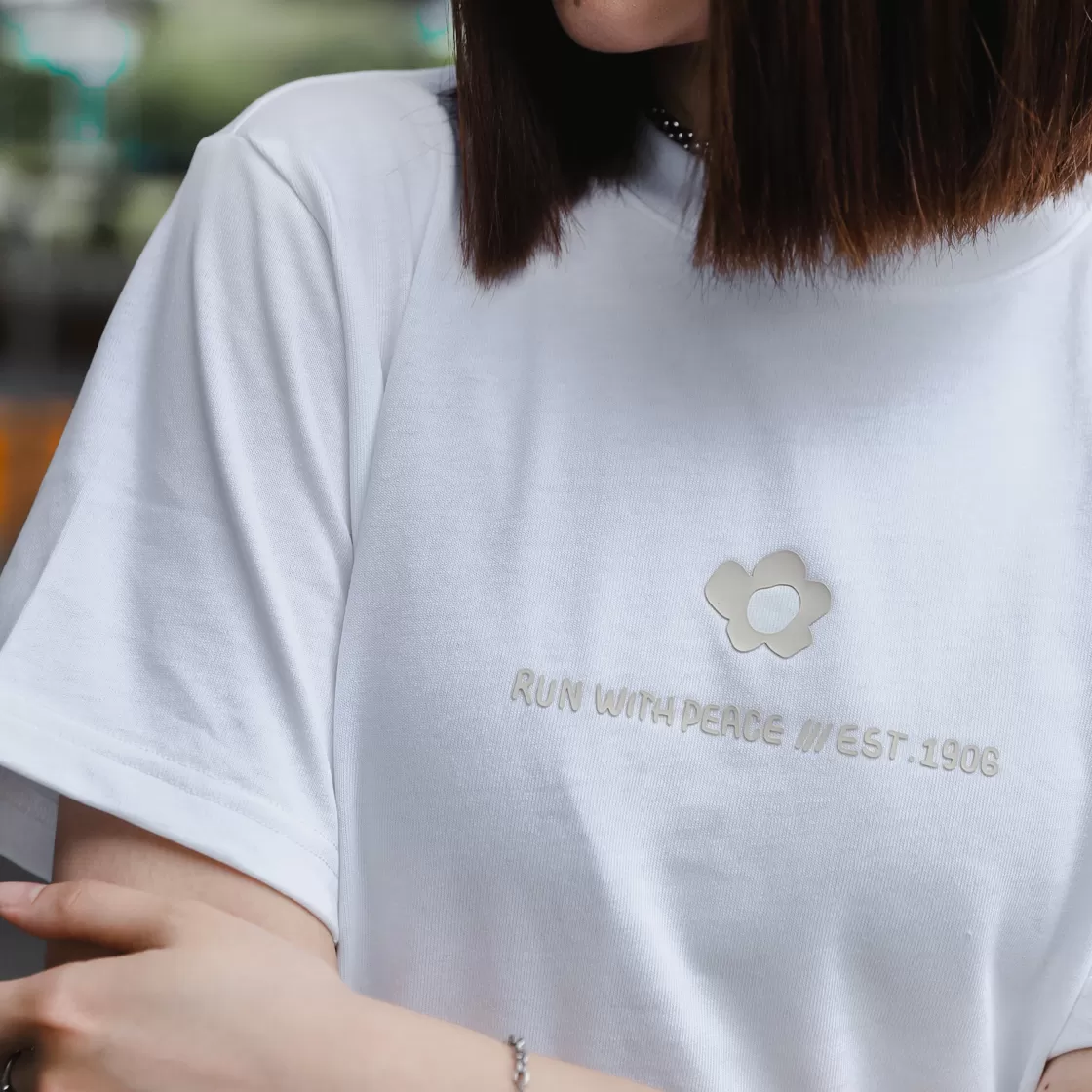 New Balance Small Flower Tee [AWT33300]