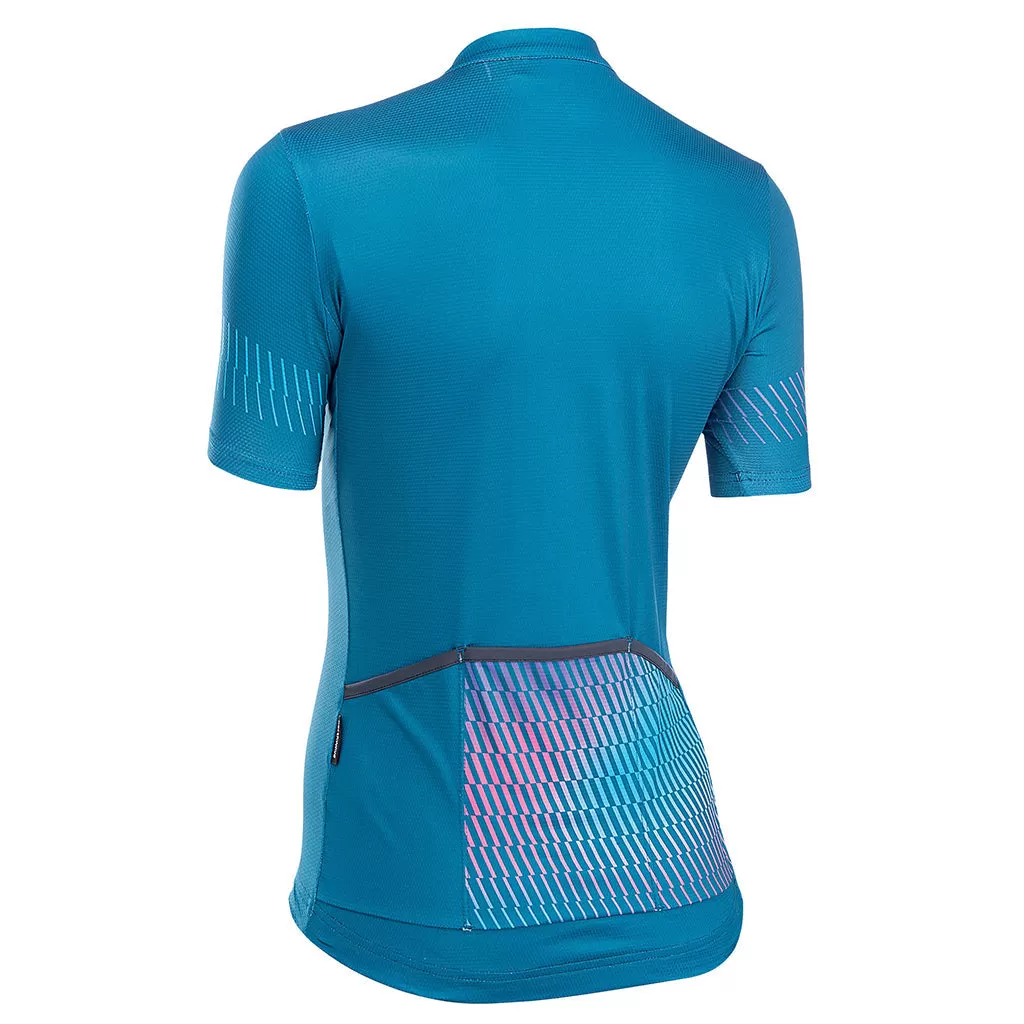 Northwave Womens Origin Jersey - Blue/Iridescent