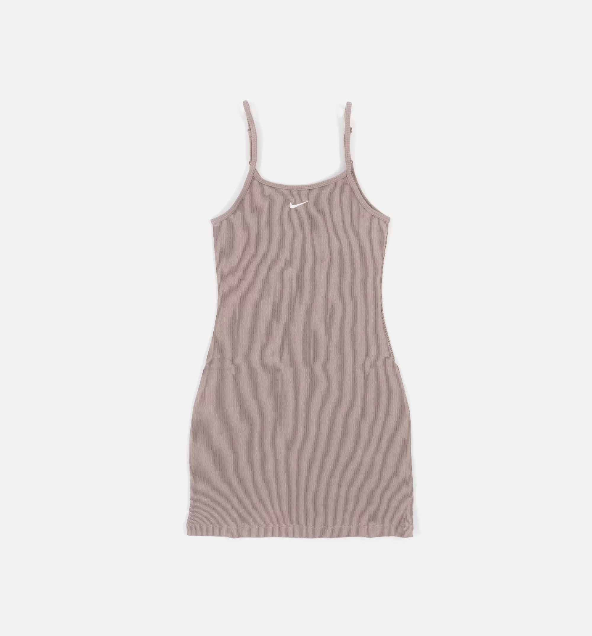 NSW Essential Ribbed Womens Dress - Taupe