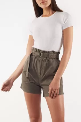 Paperbag Millitant Khaki Short