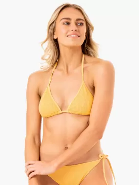 Paradise Triangle Bikini Top - Mango