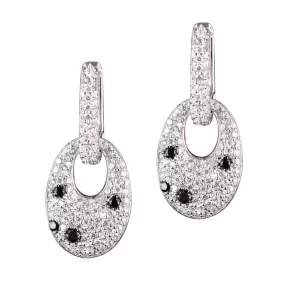 Pavé Polka Dot Earrings