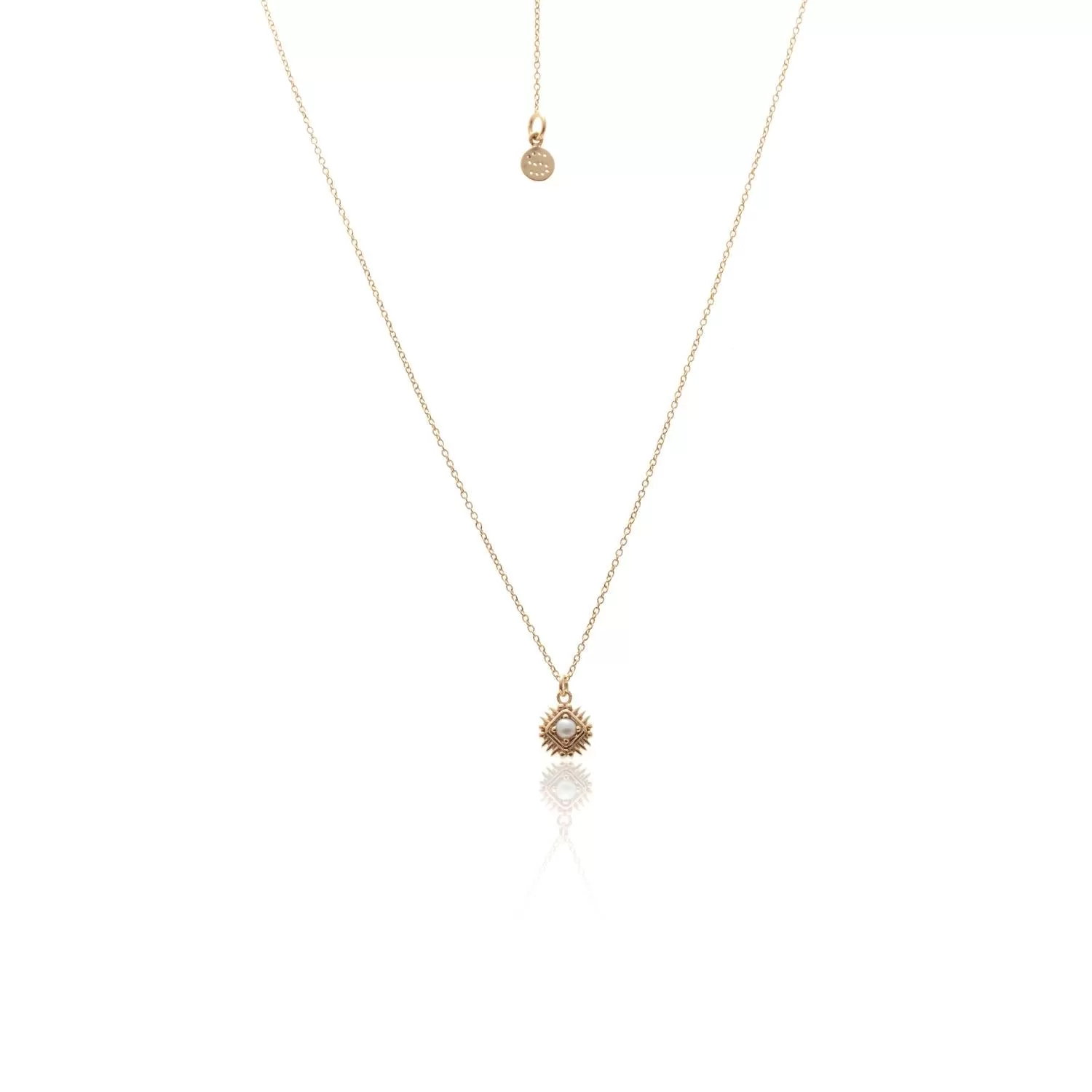 Petite Perle / Necklace / Pearl   Gold