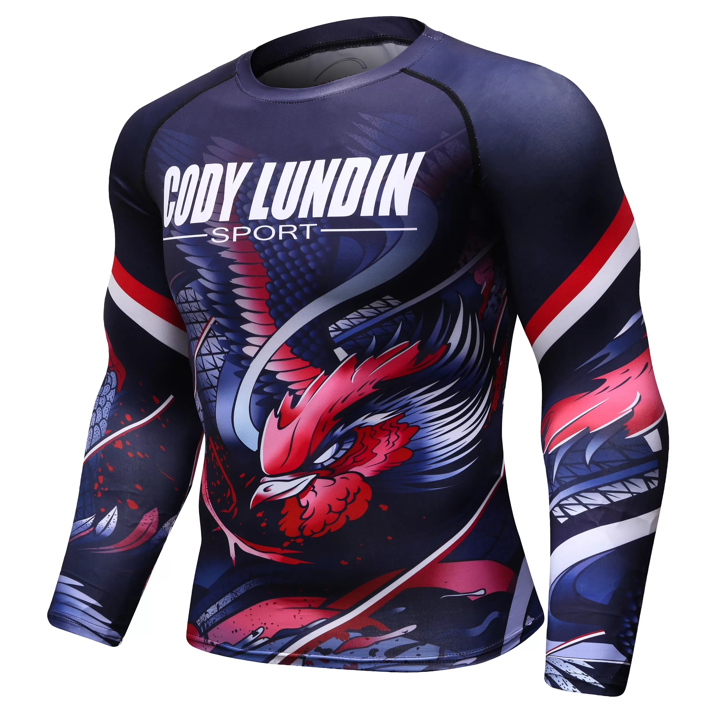 Phoenix Compression 'Bird of Prey' Short Sleeve Rashguard