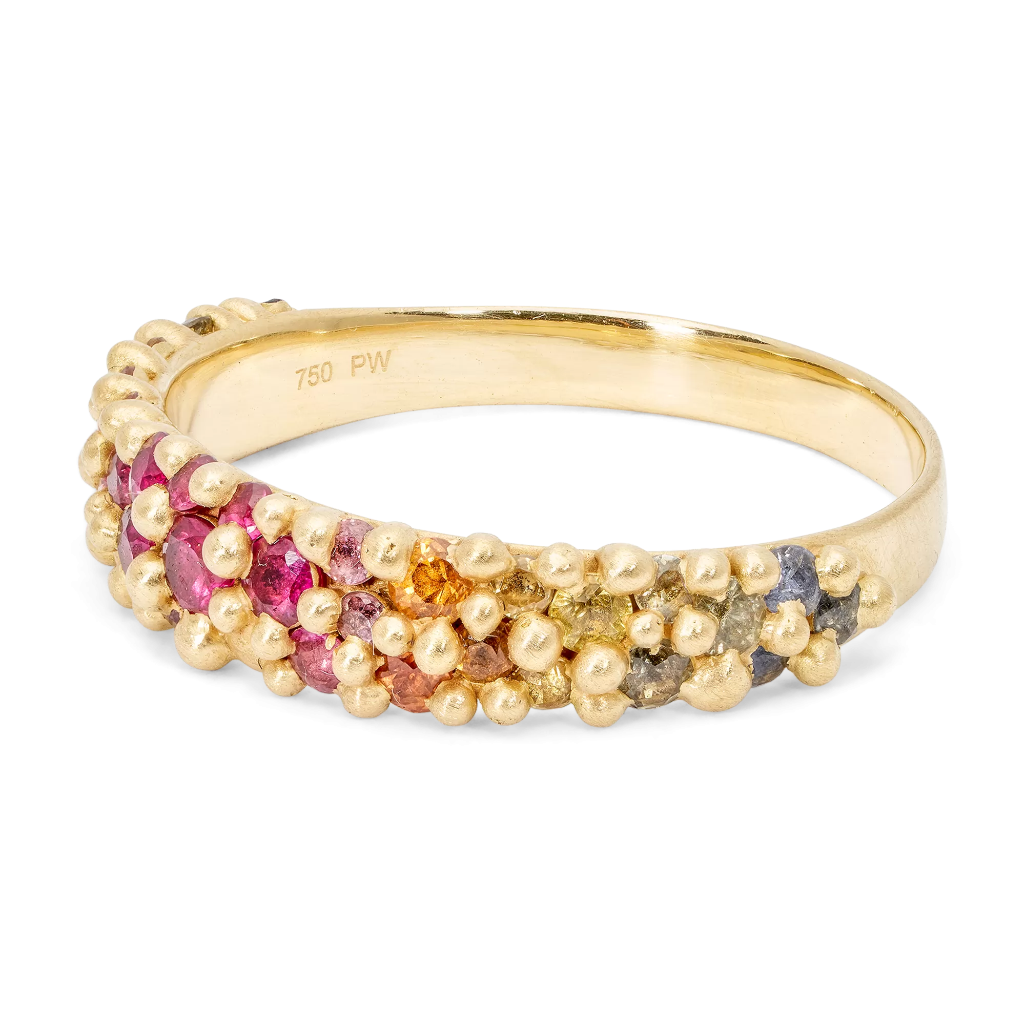 Pink Rainbow River Ring - Size 6 - 11709