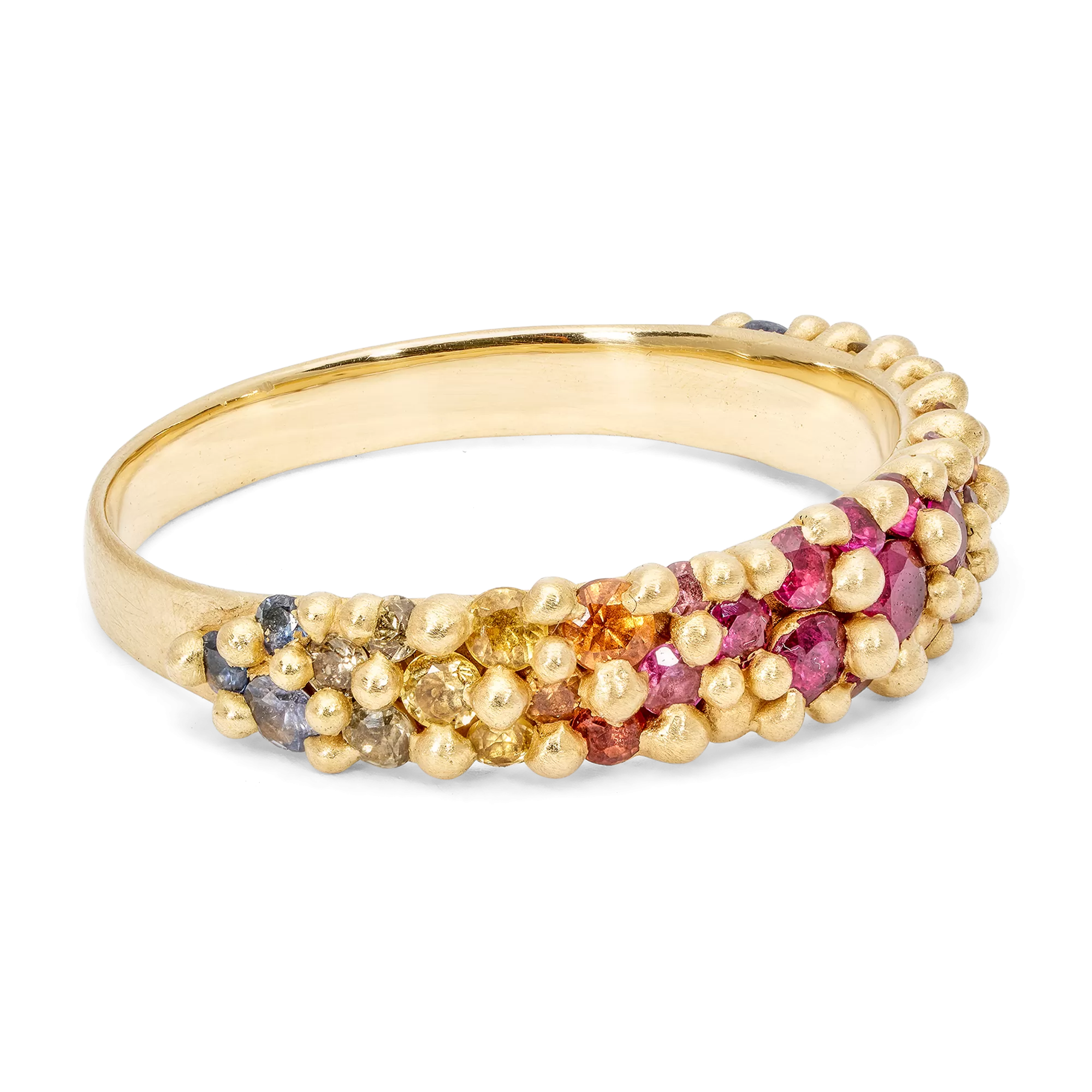 Pink Rainbow River Ring - Size 6 - 11709