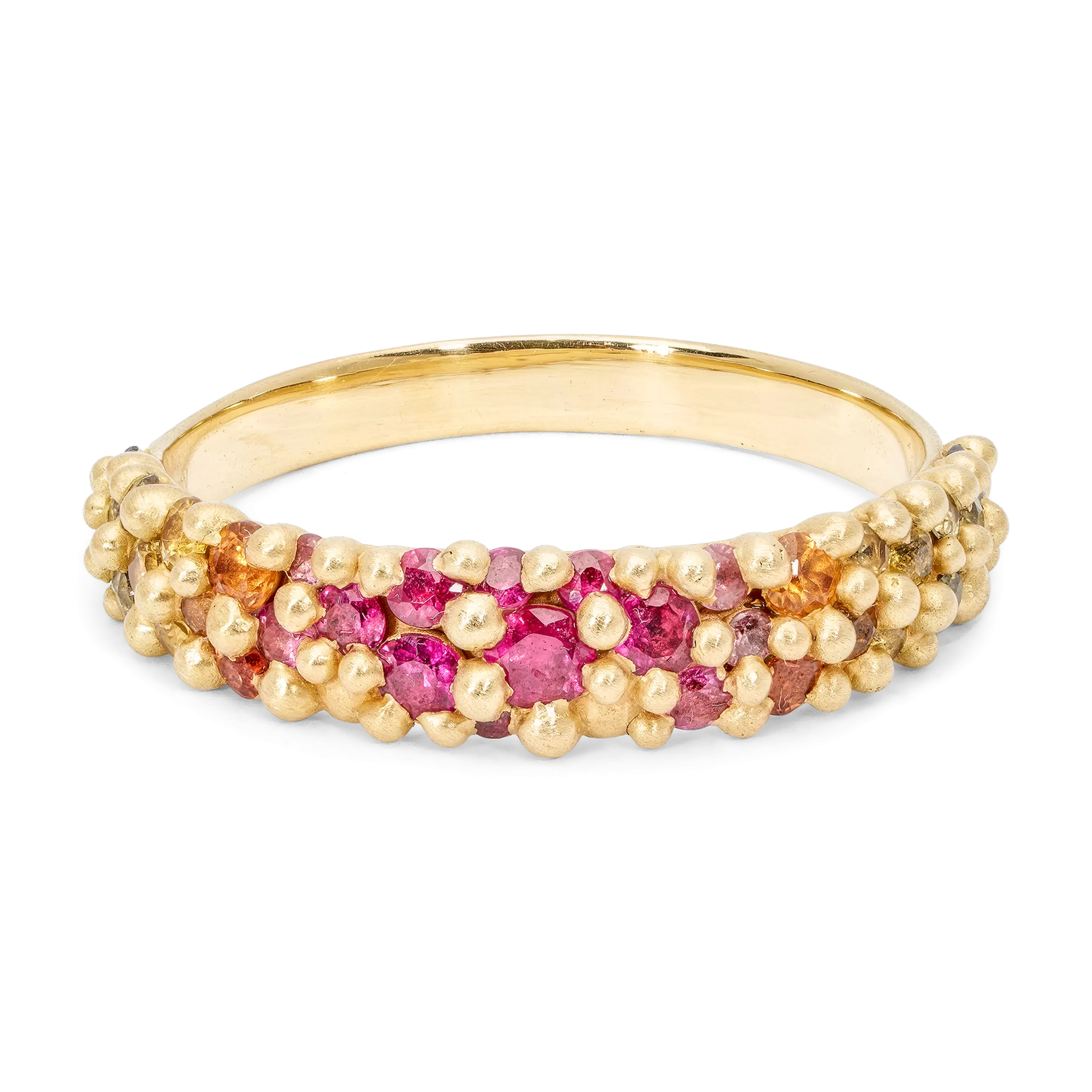 Pink Rainbow River Ring - Size 6 - 11709