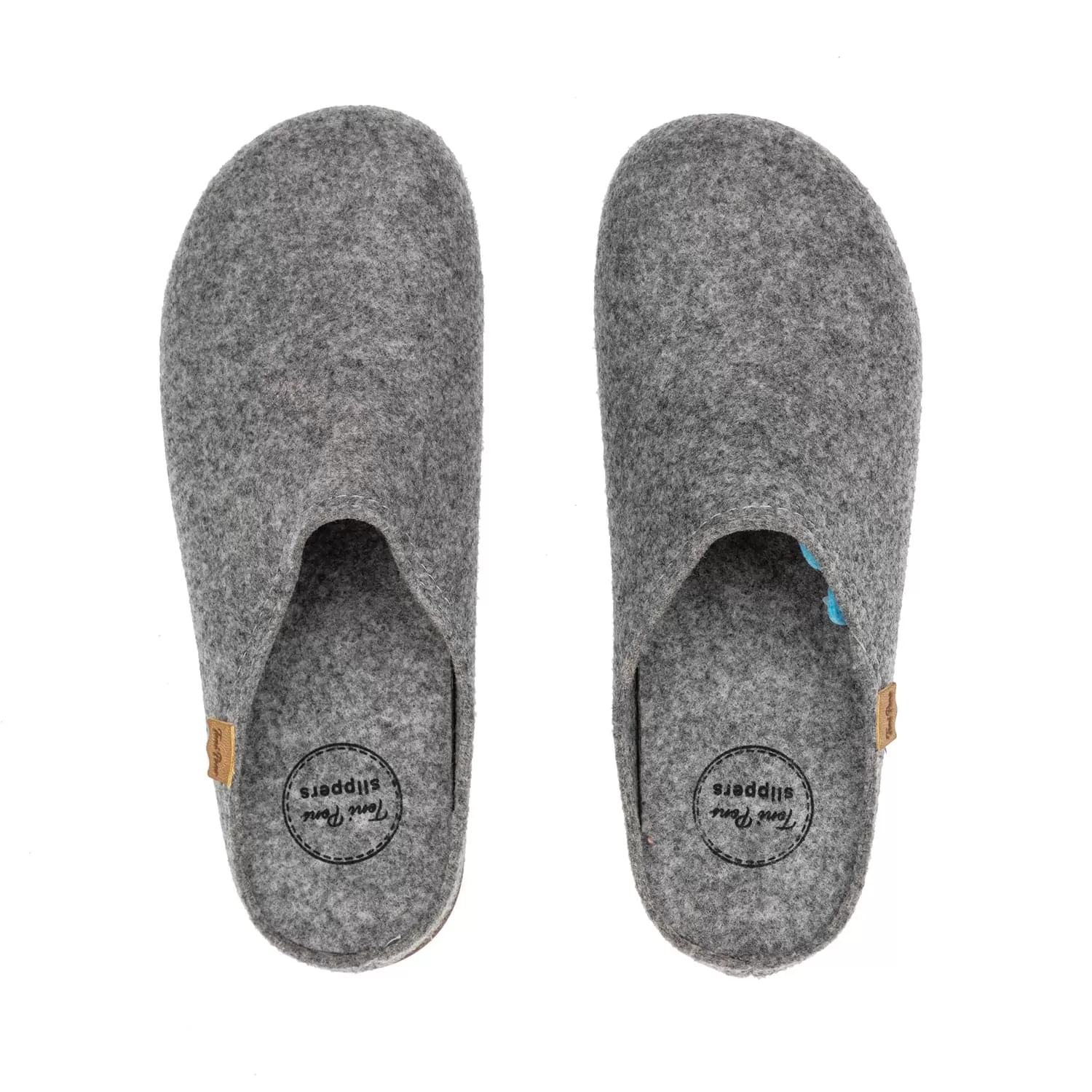 Plain Felt Slippers for Men - Neo-FR