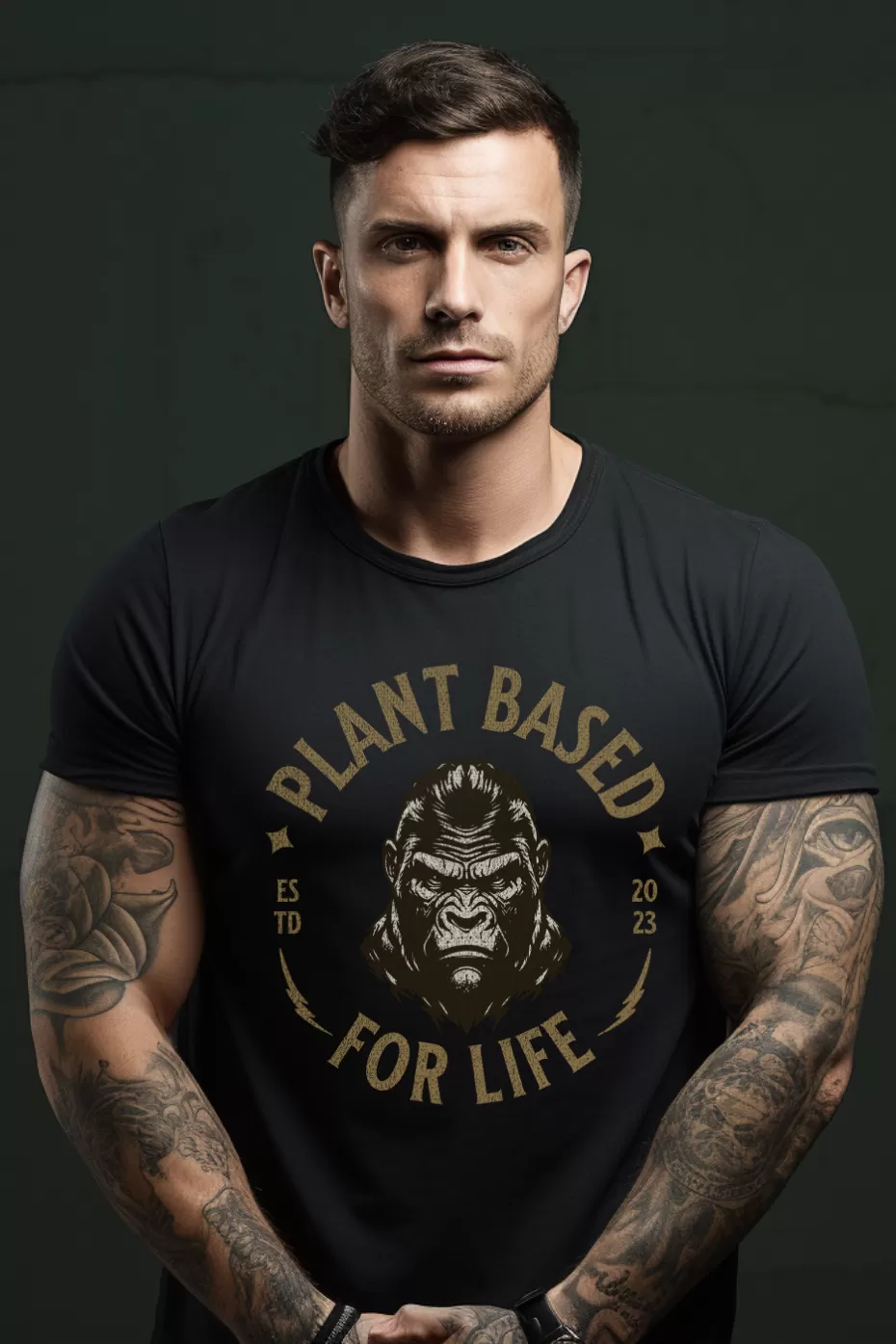 Plant Based For Life Unisex Basic T-Shirt