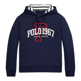 Polo Ralph Lauren Logo Fleece Hoodie (Navy)