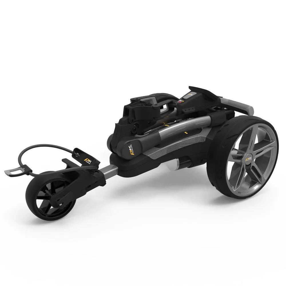 PowaKaddy FX7 GPS EBS Gunmetal Electric Trundler w/XL Lithium Battery