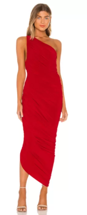 Red Diana Gown