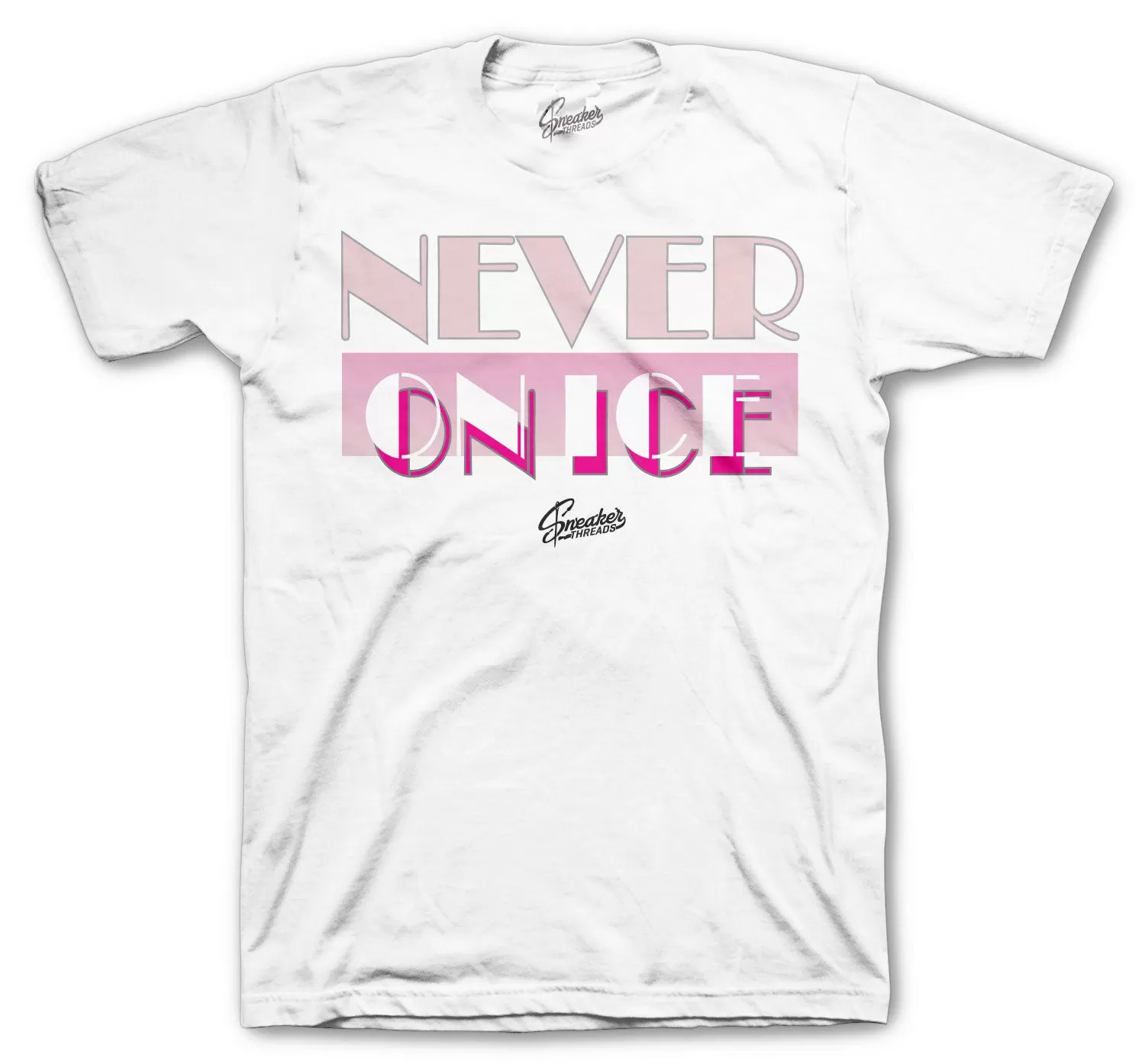 Retro 5 Arctic Orange Shirt - Never On Ice - White