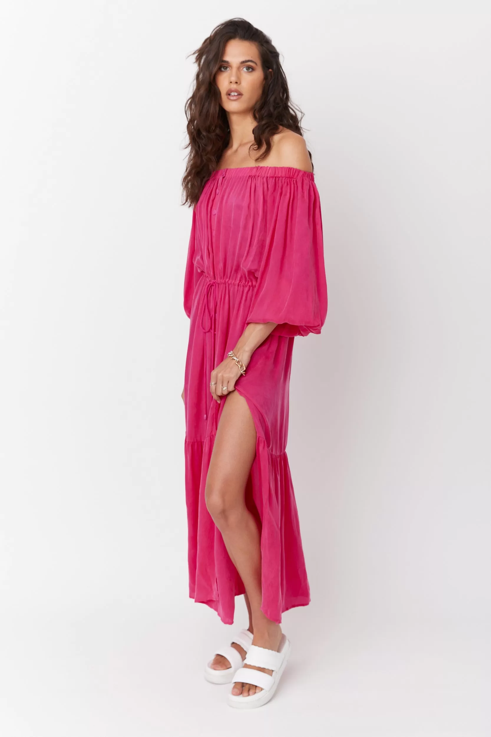 ROXETTE Dress Hot Pink