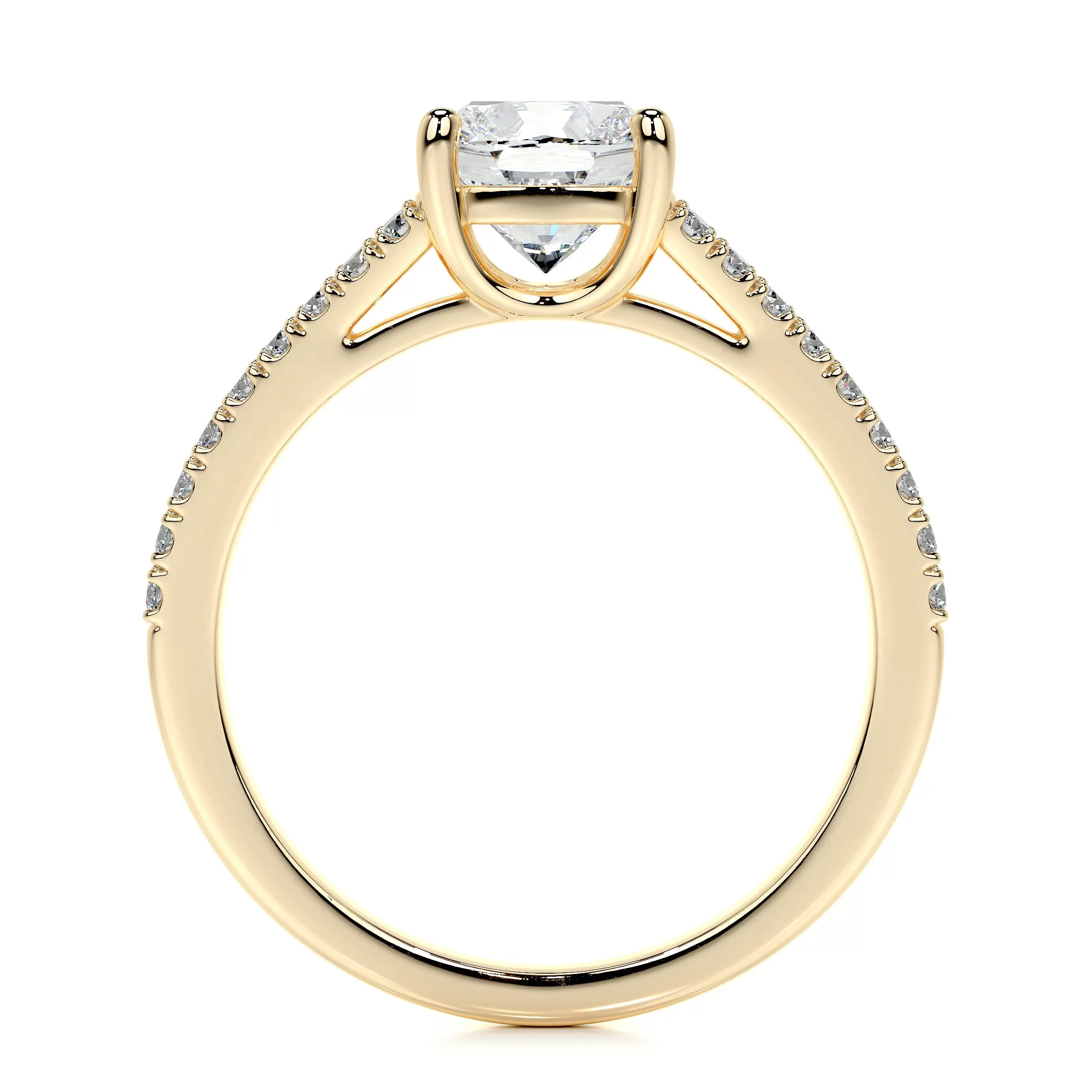 Sadie Lab Grown Diamond Ring -18K Yellow Gold