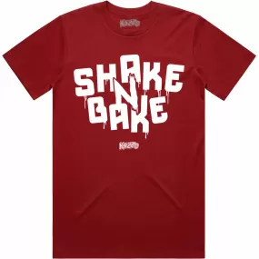 SHAKE N BAKE : Cardinal Sneaker Tees Shirt