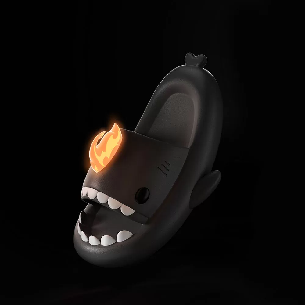 Sharkicks Basic - Fire Kaiju Shark Slides