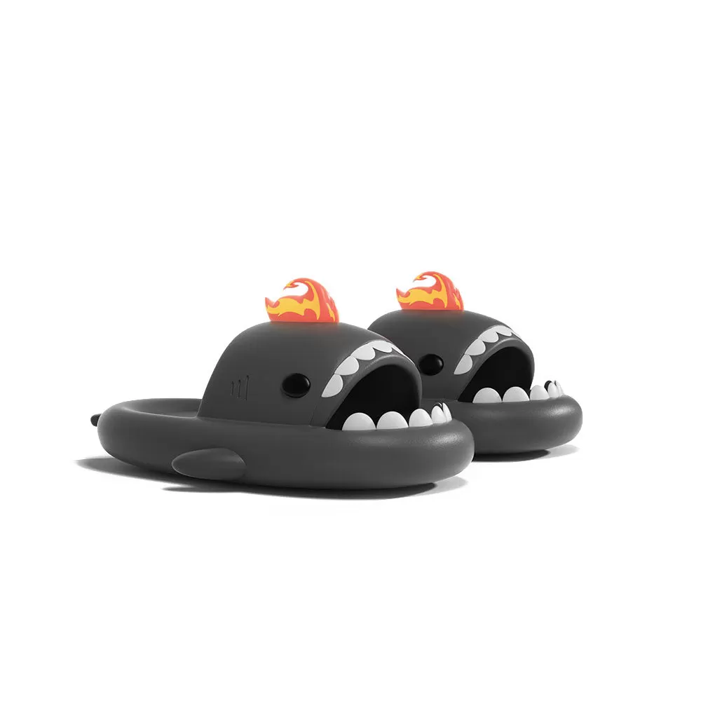 Sharkicks Basic - Fire Kaiju Shark Slides