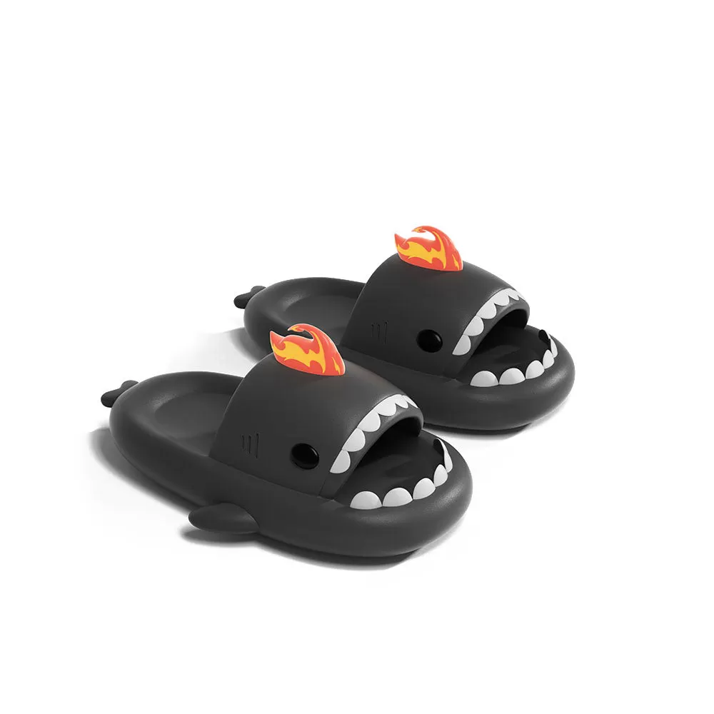 Sharkicks Basic - Fire Kaiju Shark Slides