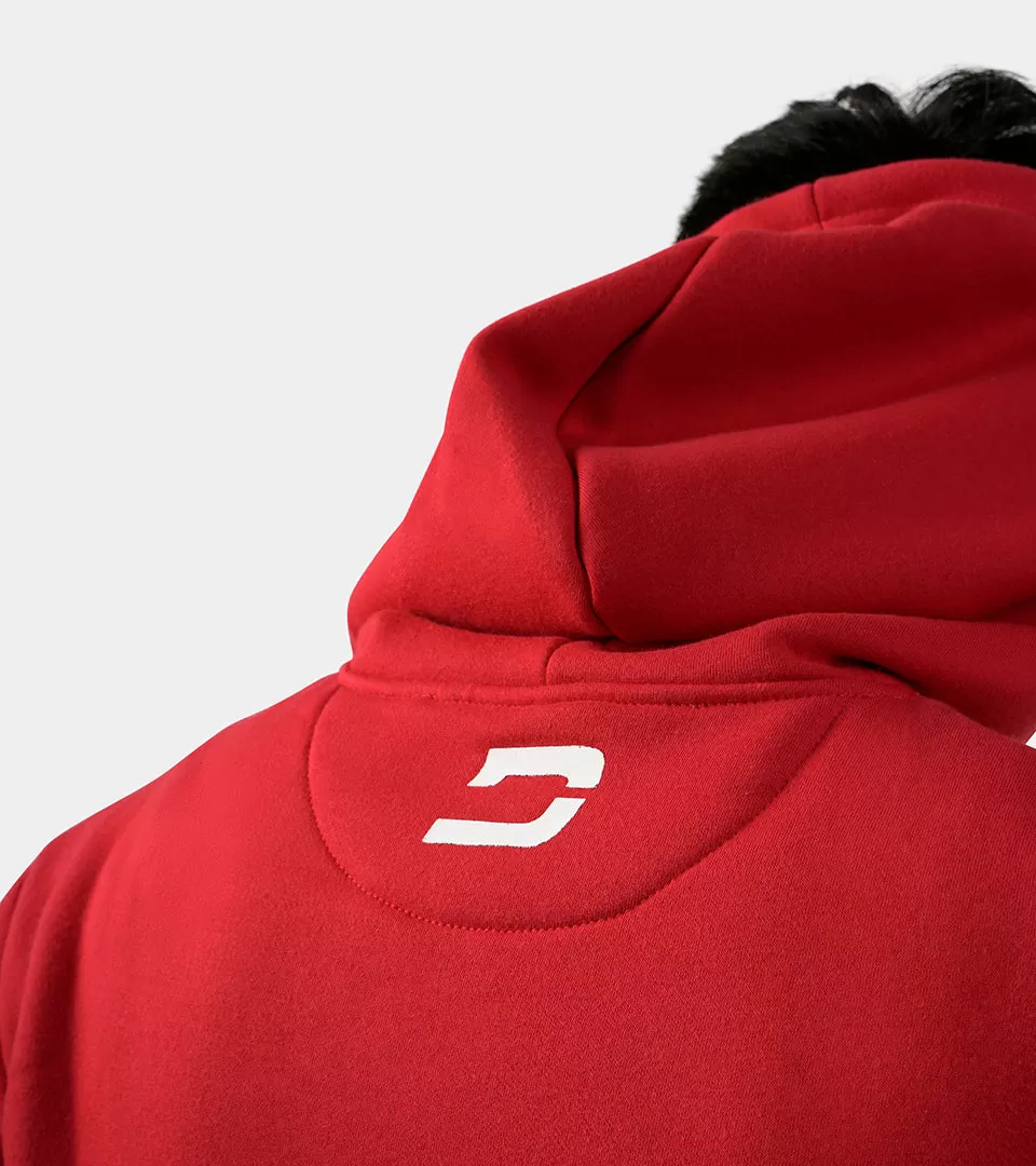 SKETCH HOODIE - RED