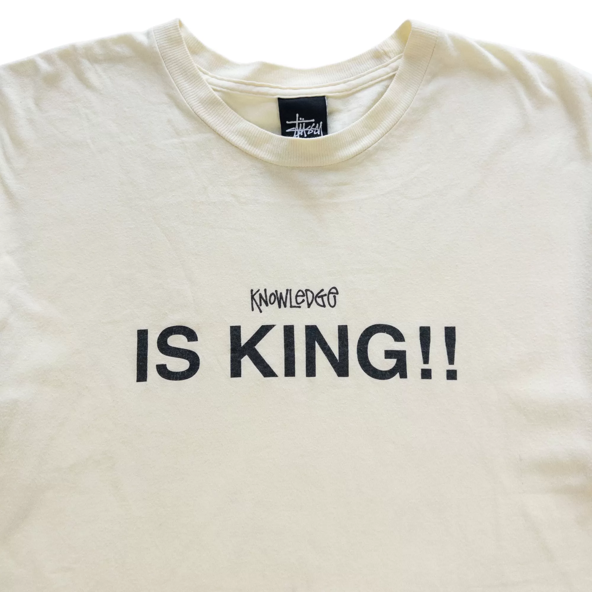 Stussy Is King T Shirt Size M