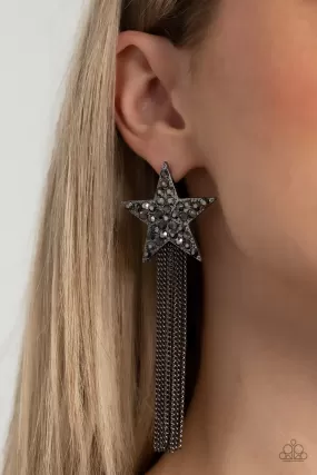 Superstar Solo Black - Earrings