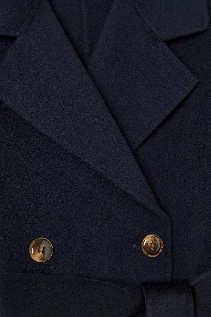 THE LONDON COAT - NAVY 90/10