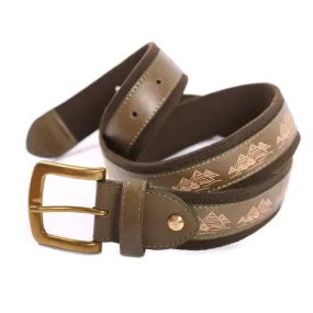 Theories As Above Belt Vegan Leather Brown