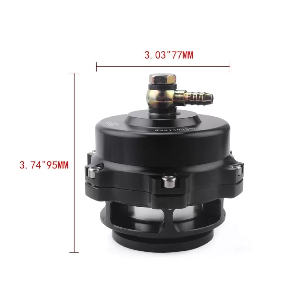 Tial style 50mm Blow Off Valve CNC BOV Authentic with v-band Flange with logo RS-BOV027