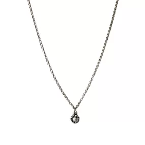 TRA-LA-RA SINGLE FLOWER GRECIA CHAIN NECKLACE