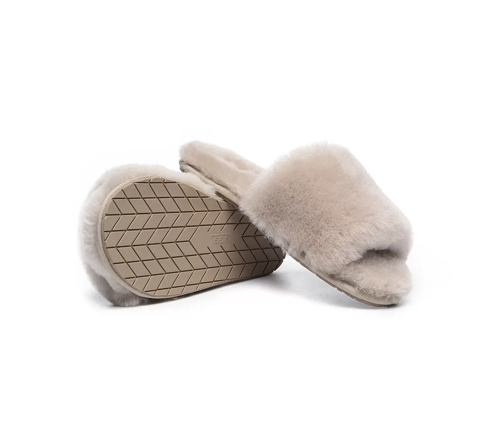 UGG Australian Shepherd Fluffy Slides Hailey Slide