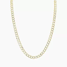 Valente Unisex Curb Chain (Gold)