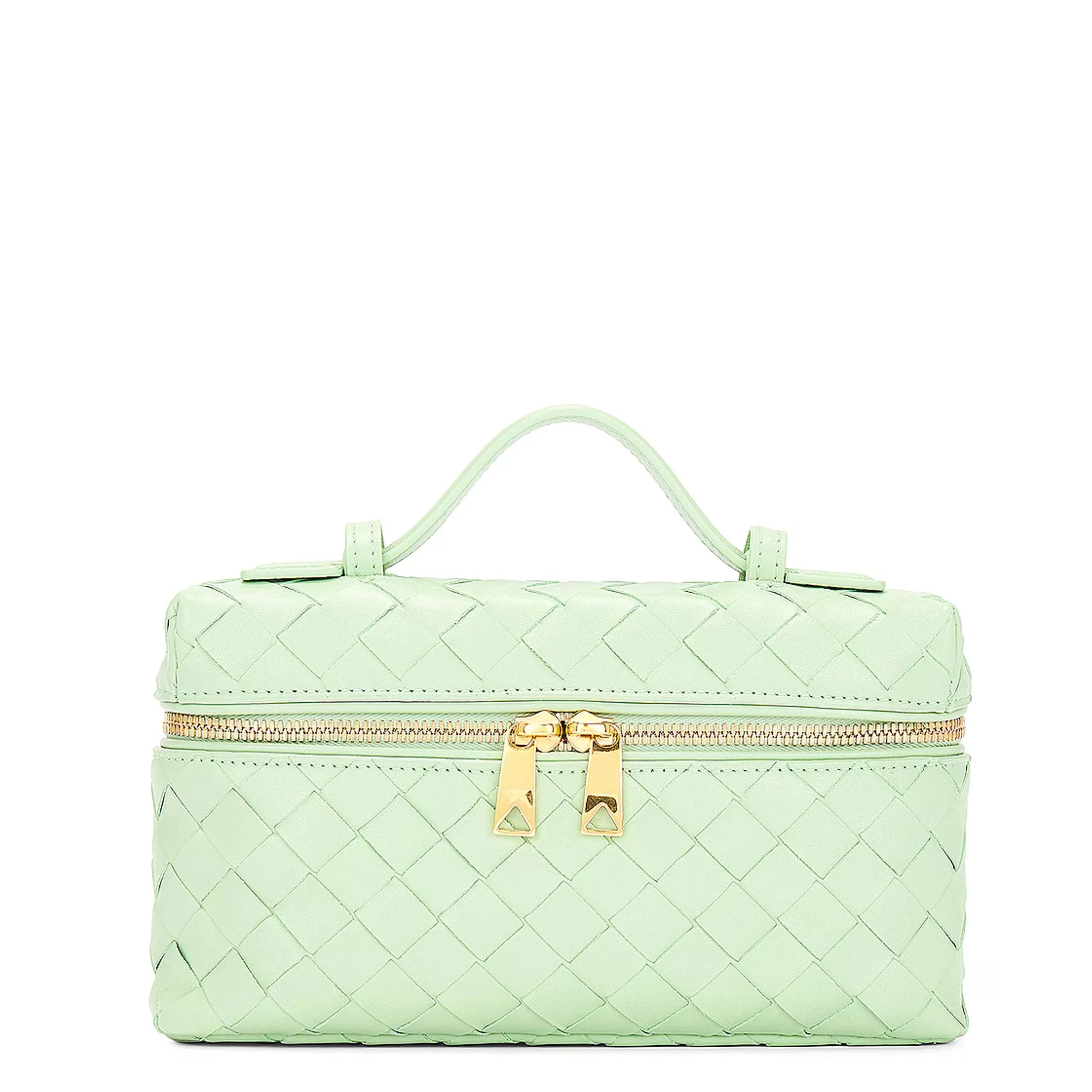 Vanity Top Handle Crossbody, Mint