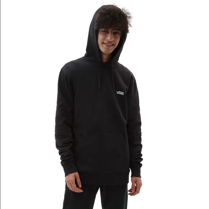 Vans Men's Core Basic PO Fleece Hoodie VN0A7YDVBLK Black