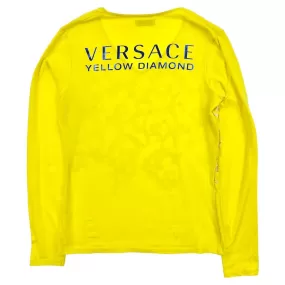 Versace Diamond long sleeve t shirt woman’s size S