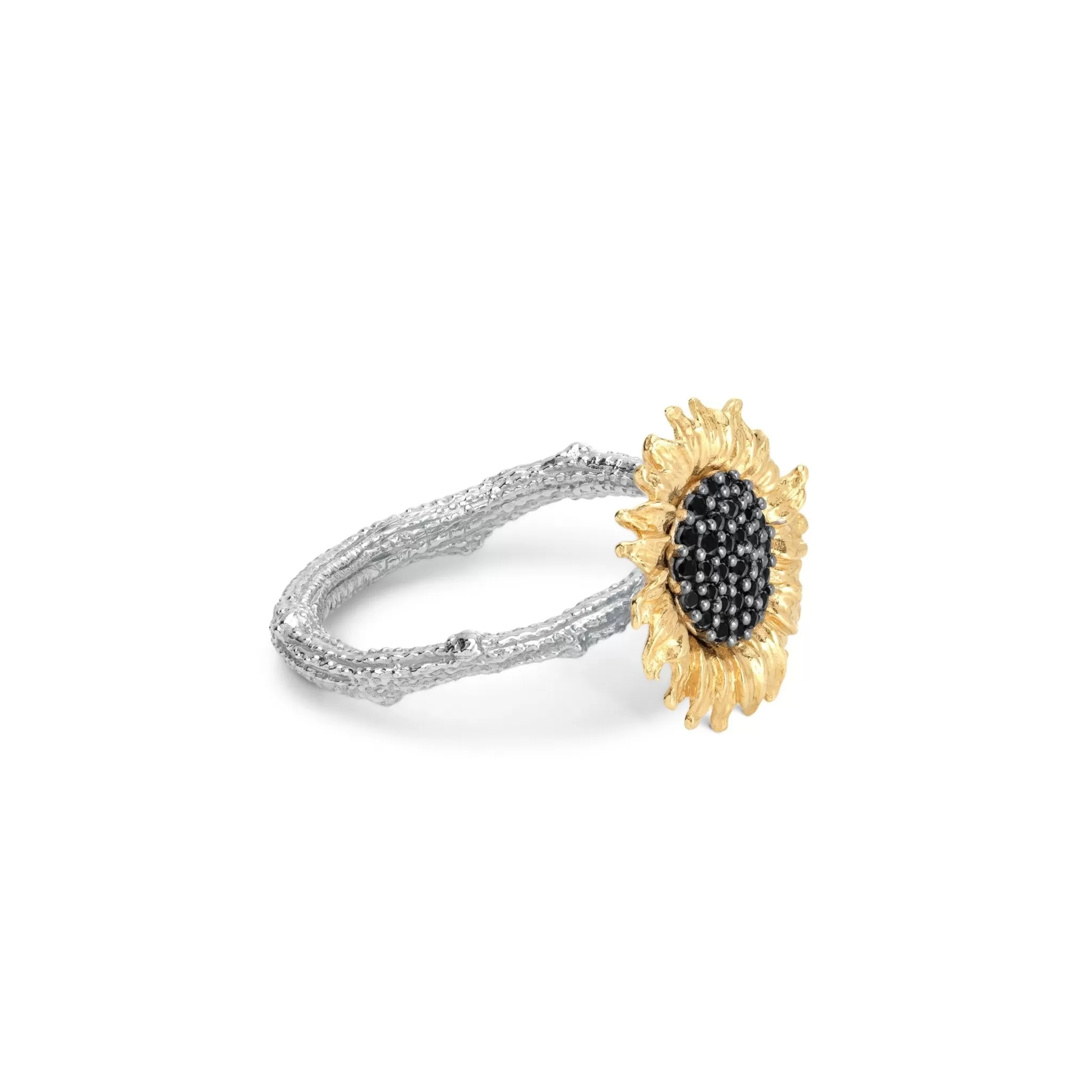 Vincent 15mm Ring with Diamonds