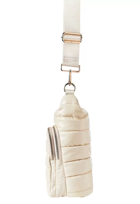 Wanderfull - Hydrobag Ivory Glossy with Solid Strap