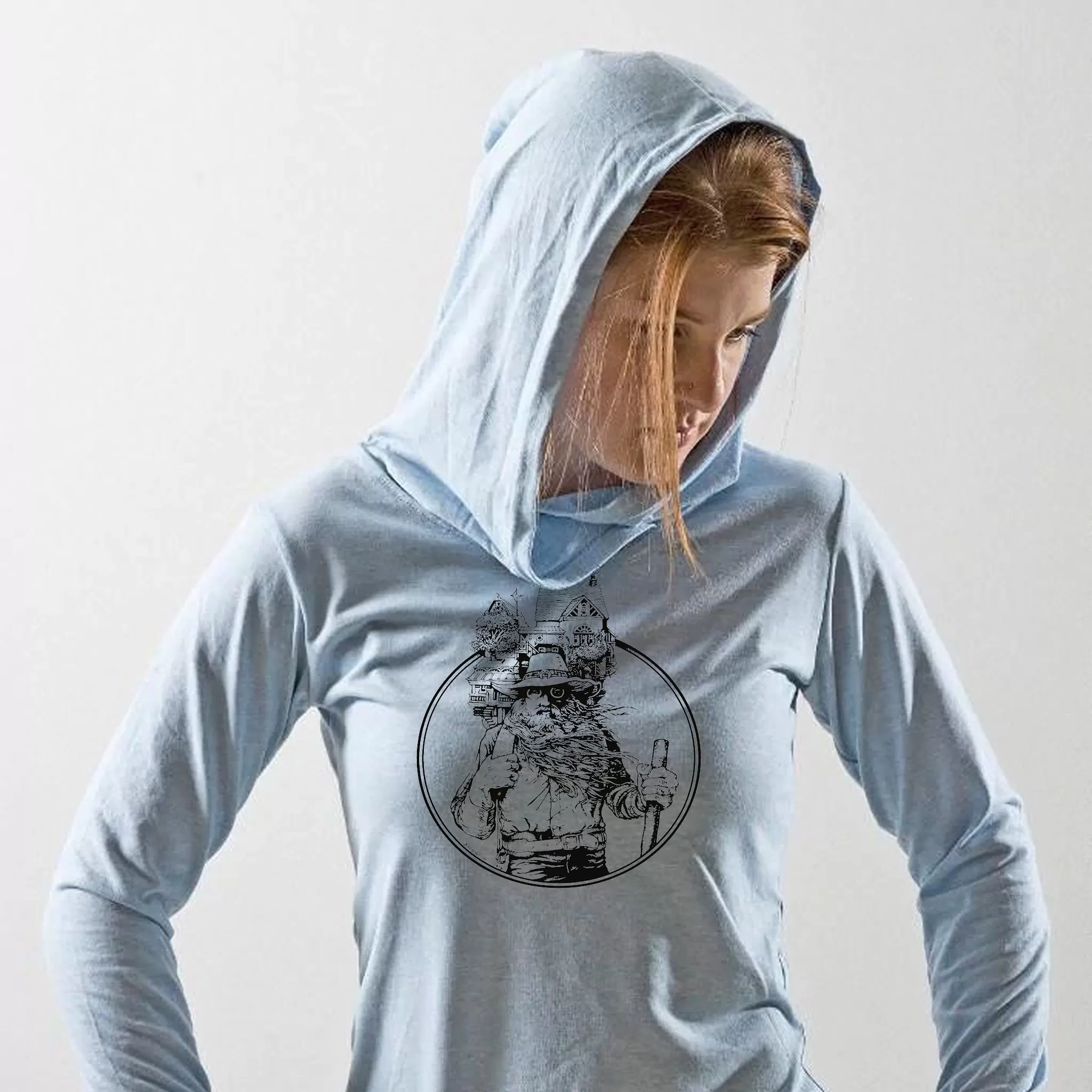 Women's LightWeight Hoodie Backpacker