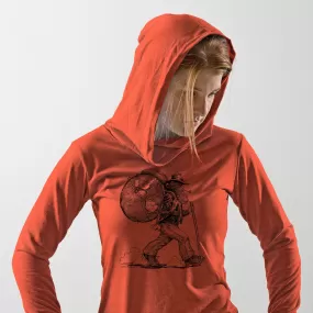 Women's LightWeight Hoodie World Traveler