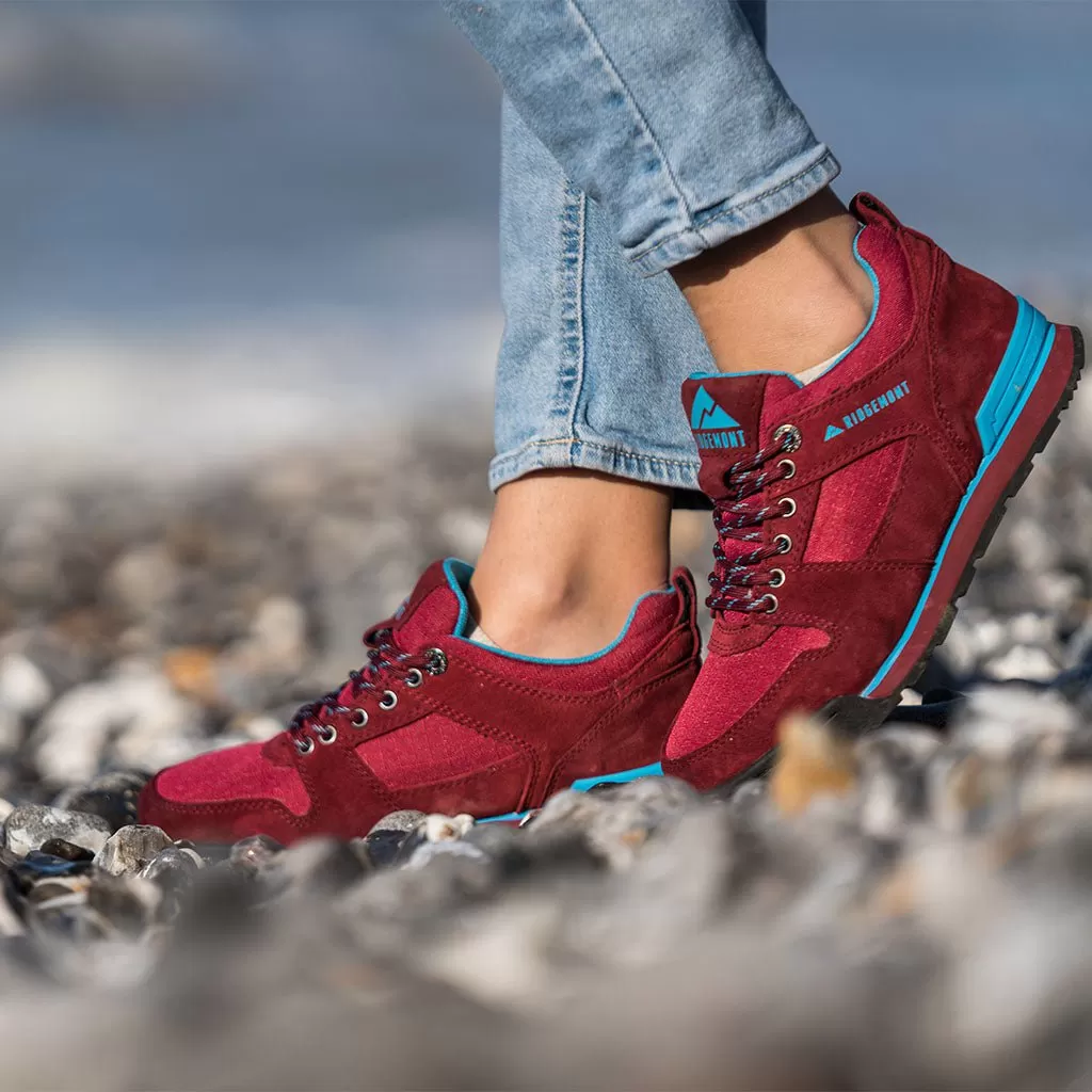 Women's Monty Lo : Burgundy/Cyan